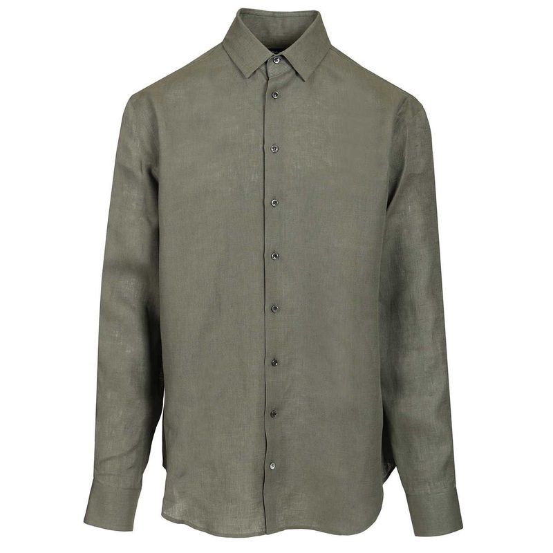 Giorgio Armani Men Classic Linen Shirt